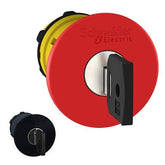 Red mushroom button head + key ZB5AS14/944